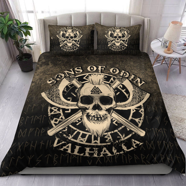 Viking Bedding Set Sons of Odin Valhalla