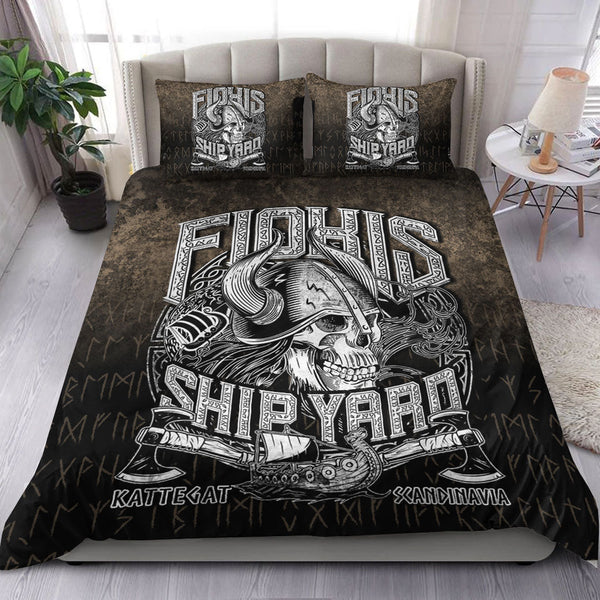 Viking Bedding Set Flokis Ship Yard