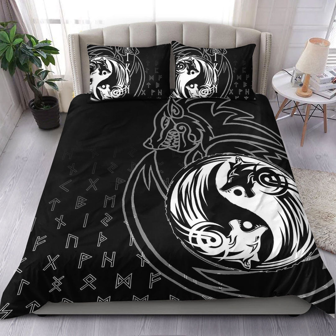 Viking Bedding Set Skoll and Hati