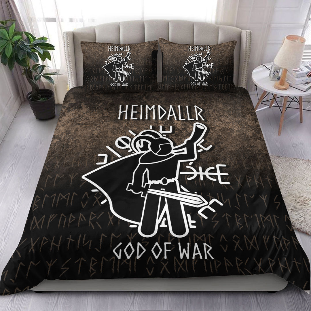 Viking Bedding Set Heimdallr God Of War