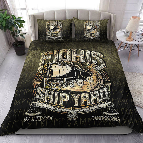 Viking Bedding Set The Viking Flokis Ship Yard