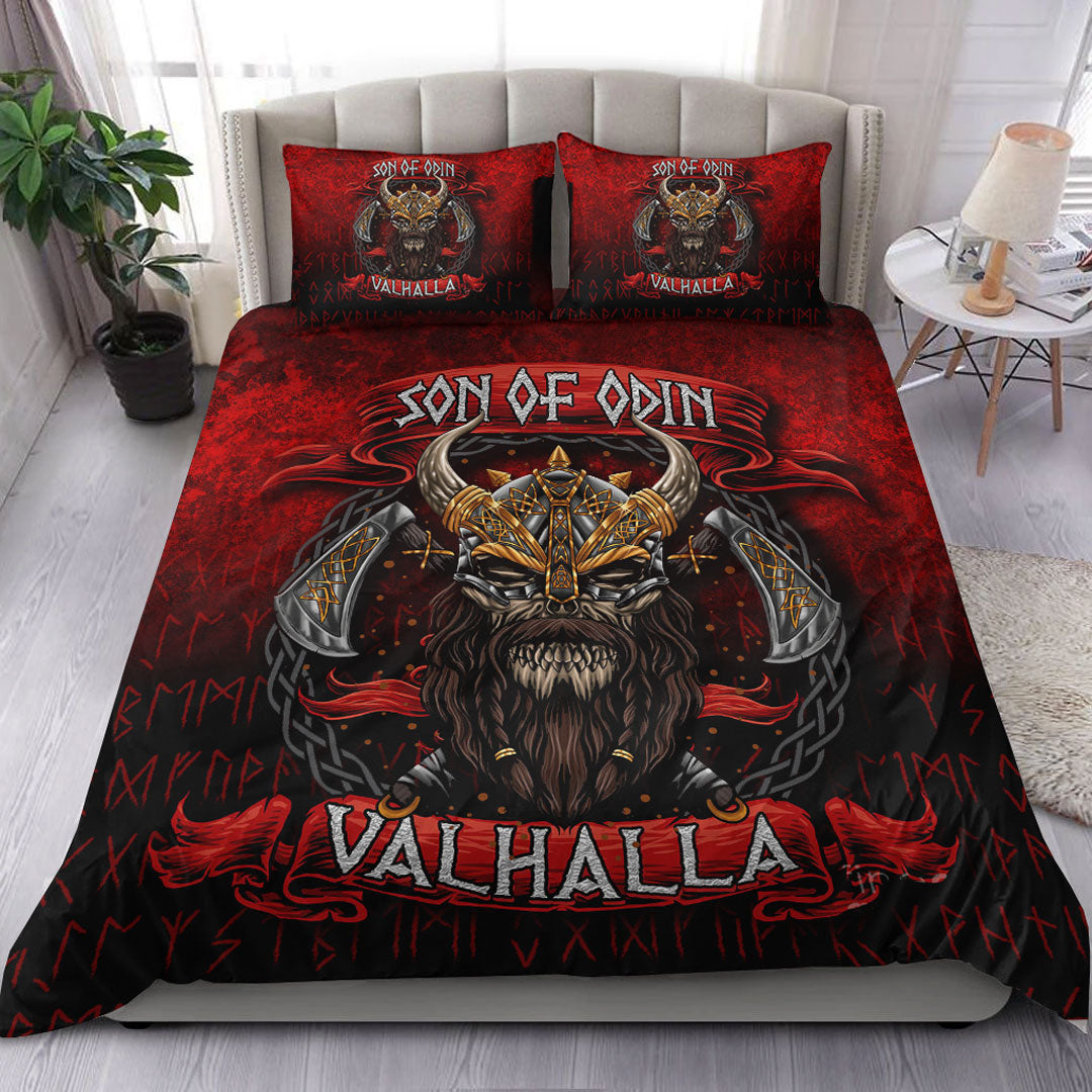 Viking Bedding Set Son of Odin Valhalla