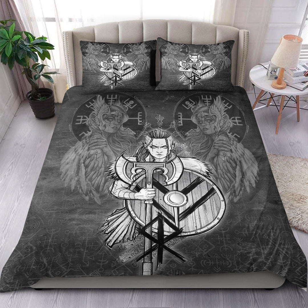 Viking Bedding Set Viking Women's Warrior Axes