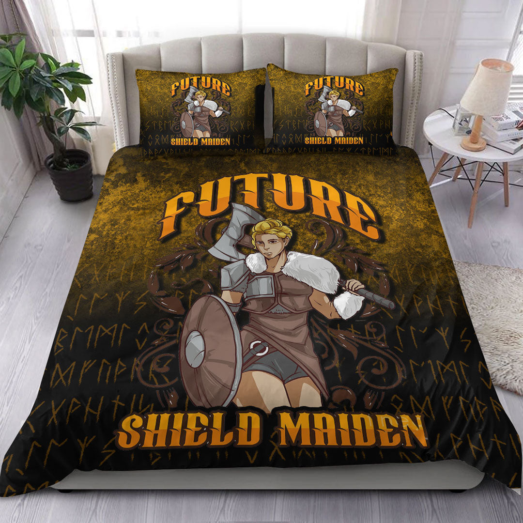 Viking Bedding Set Viking Future Shield Maiden