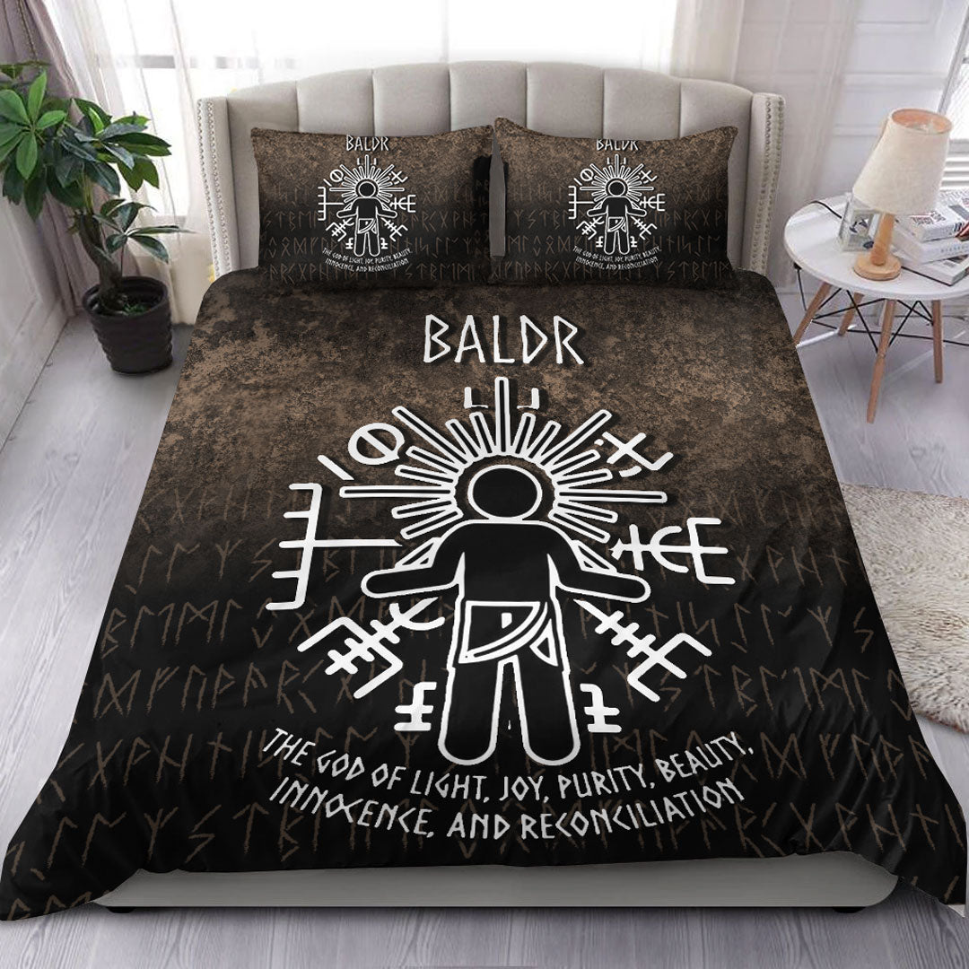 Viking Bedding Set Baldr God