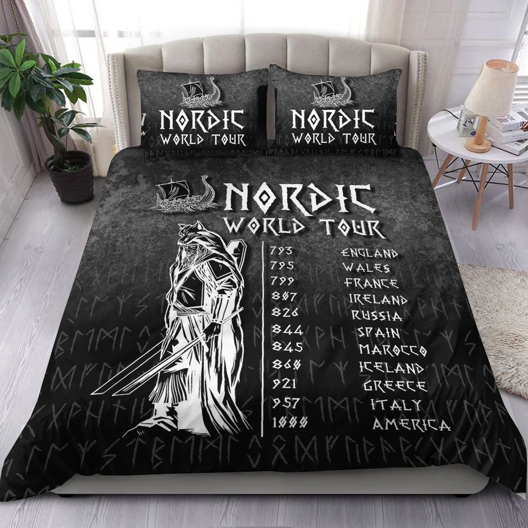 Viking Bedding Set Nordic World Tour