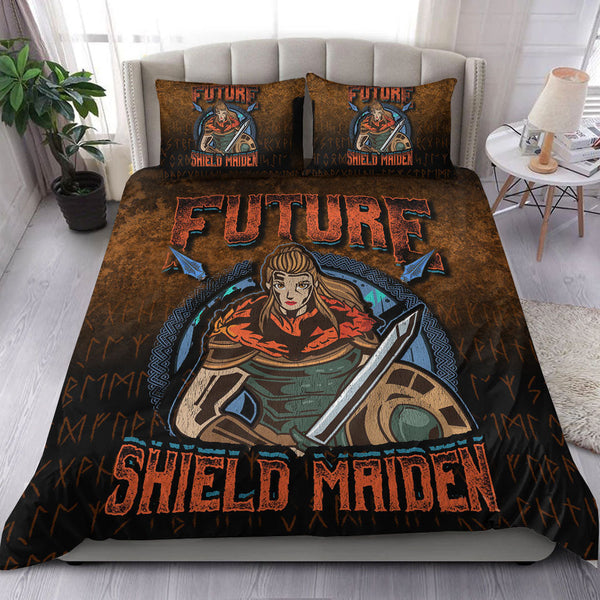 Viking Bedding Set Future ShieldMaiden Ver02