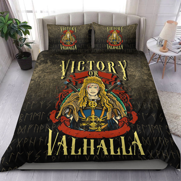 Viking Bedding Set Victory or Valhalla Ver04