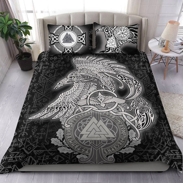 Viking Bedding Set Raven Celtic