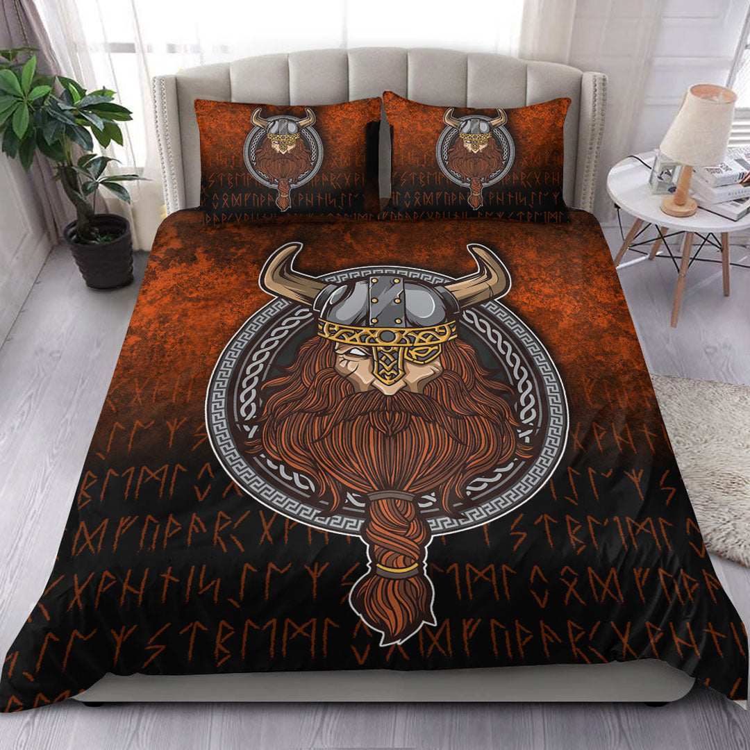 Viking Bedding Set Viking Warrior Odin Valhalla