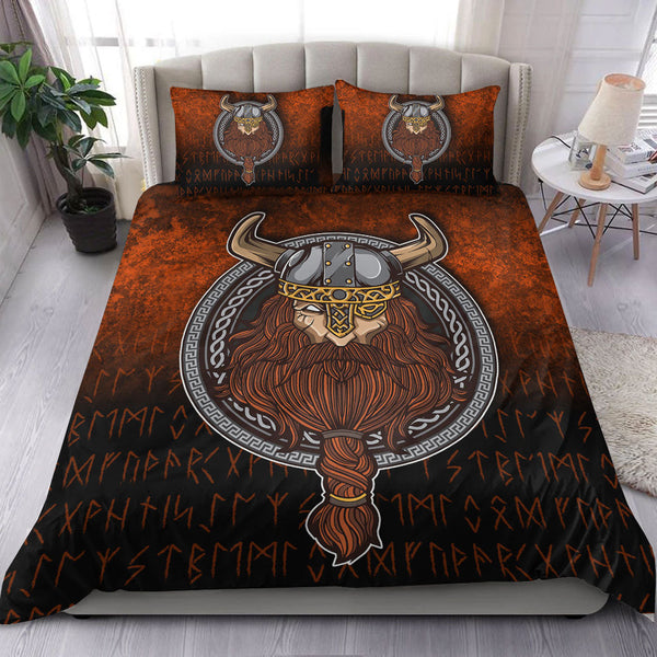 Viking Bedding Set Viking Warrior Odin Valhalla