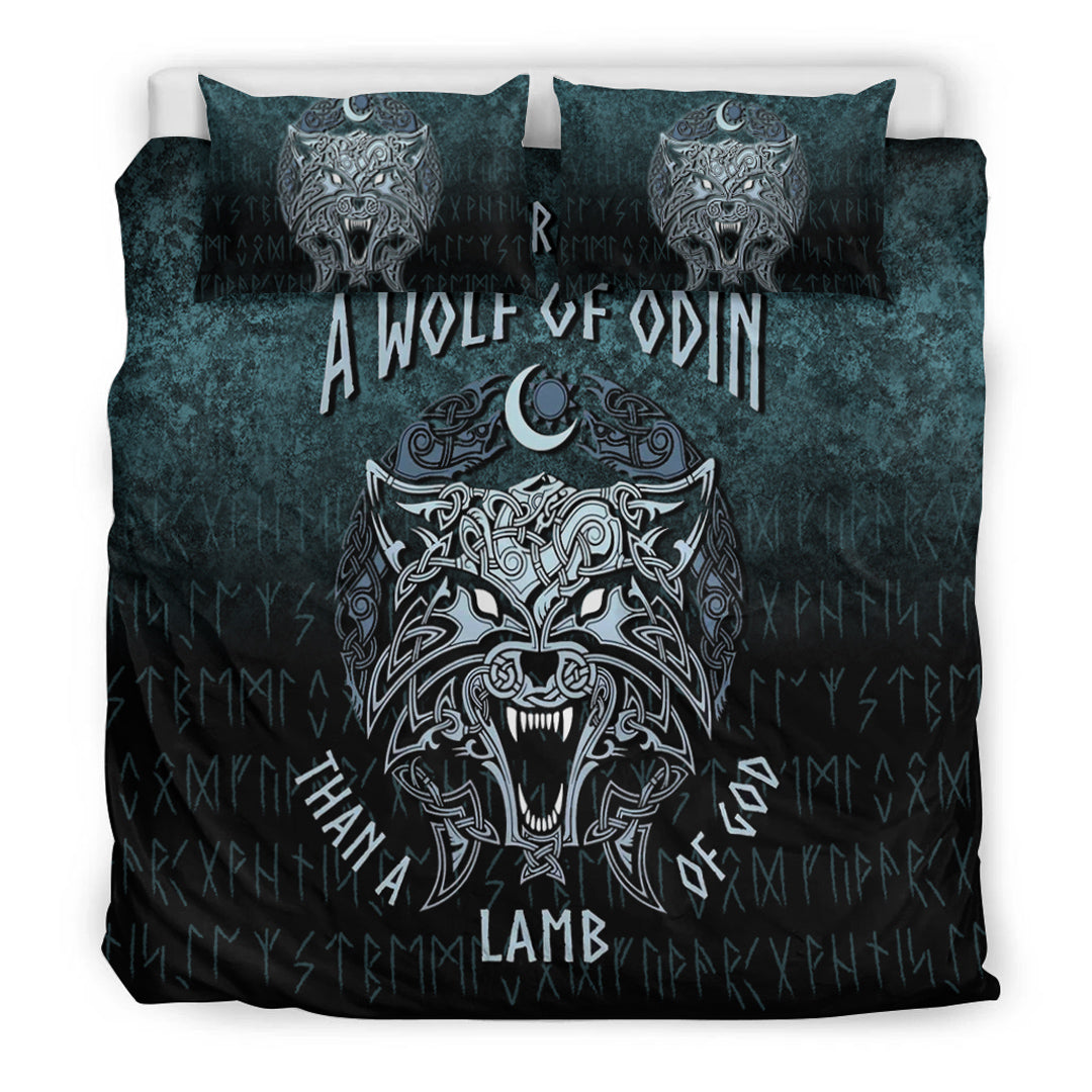 Viking Bedding Set Better To Be A Wolf of Odin