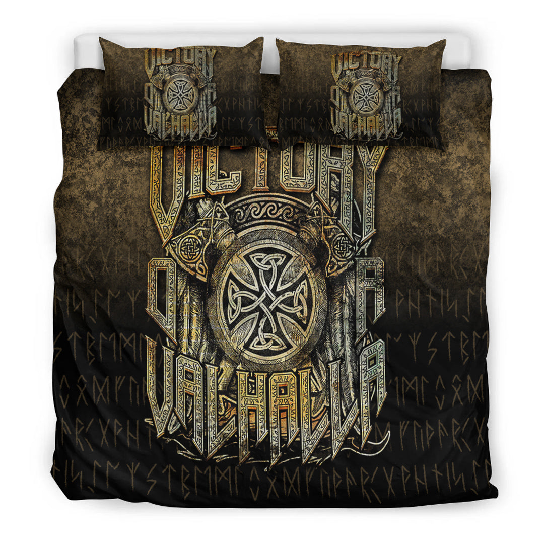 Viking Bedding Set Victory or Valhalla Ver02