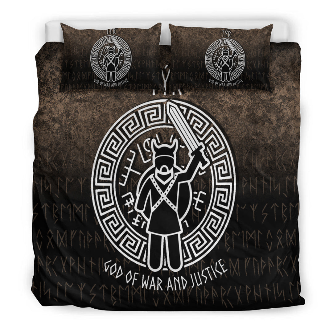 Viking Bedding Set Tyr God Of War And Justice