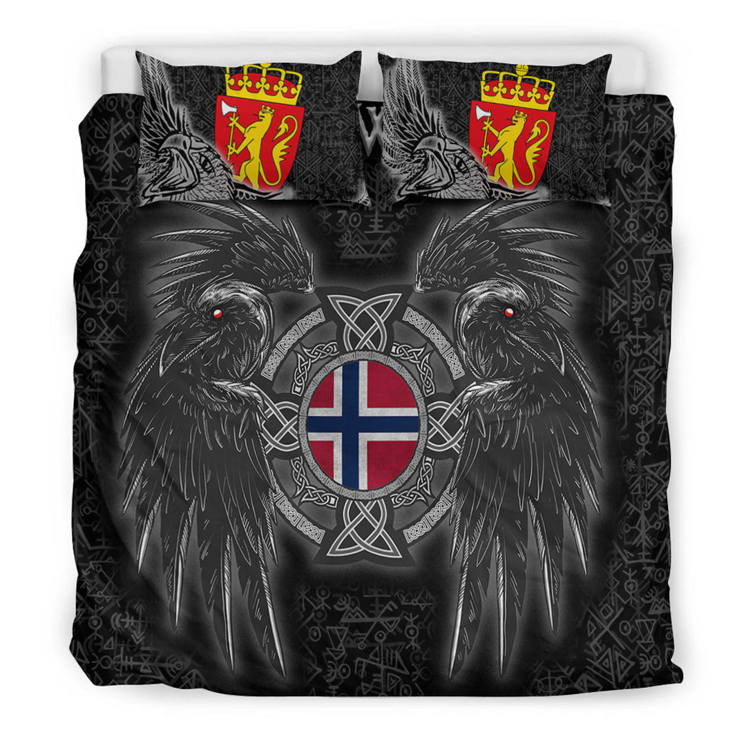 Viking Bedding Set Norway Viking Raven