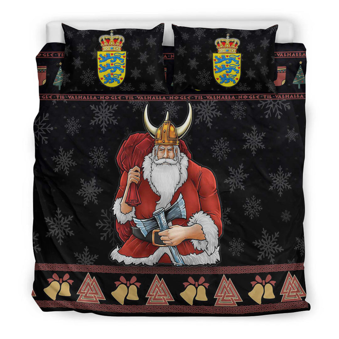 Viking Bedding Set Denmark Santa Style