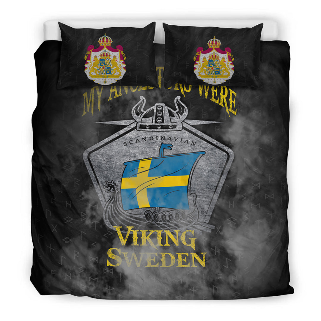 Viking Bedding Set Viking Sweden Drakka Scandinavian