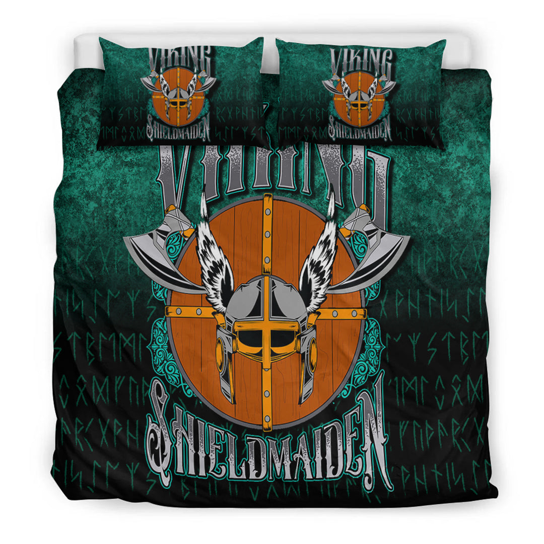 Viking Bedding Set Viking ShieldMaiden