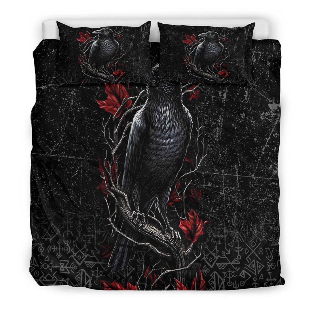 Viking Bedding Set Viking on a Tree Branch