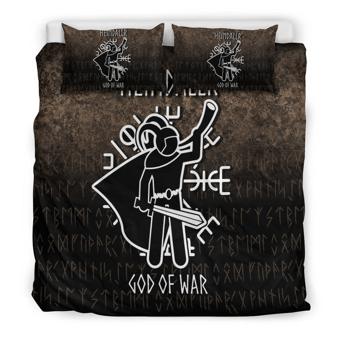 Viking Bedding Set Heimdallr God Of War