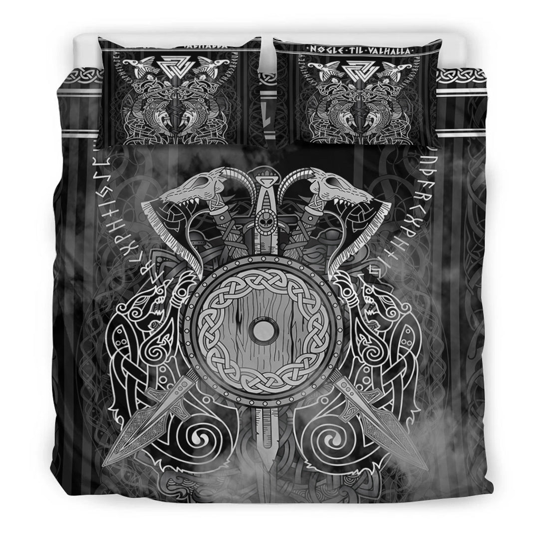 Viking Bedding Set Viking Valknut Celtic