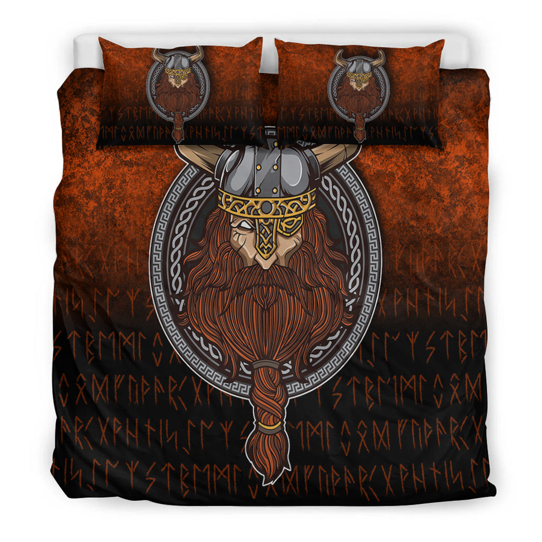 Viking Bedding Set Viking Warrior Odin Valhalla