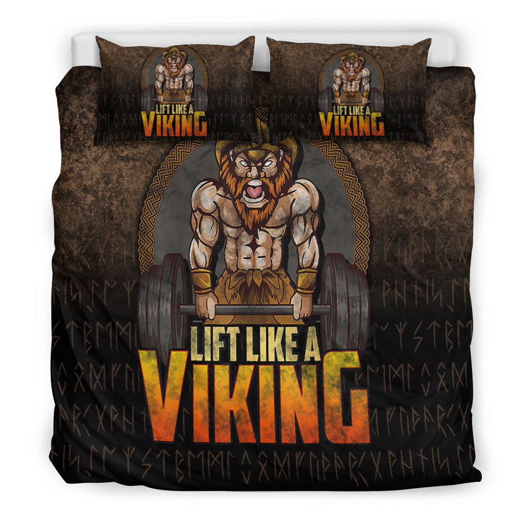 Viking Bedding Set Lift Like A Viking