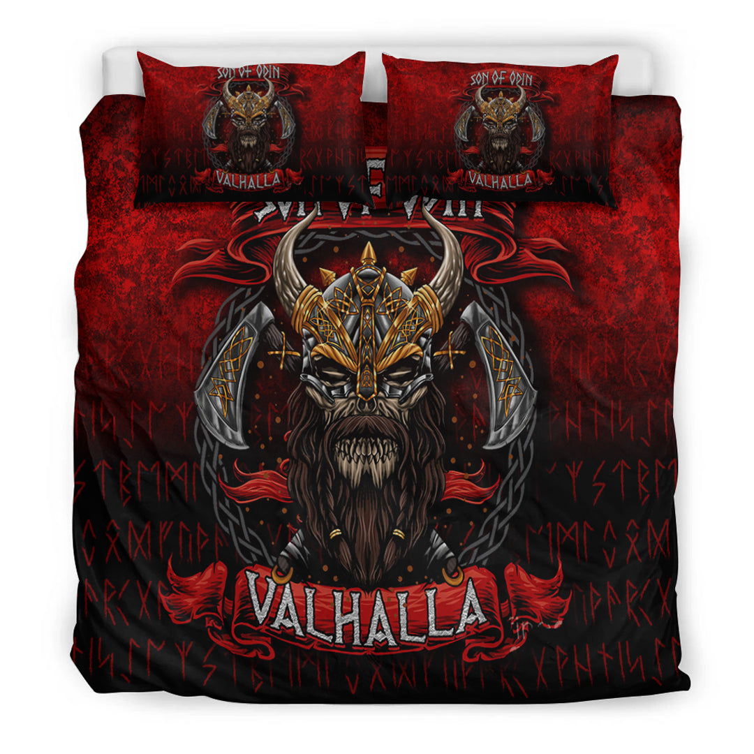 Viking Bedding Set Son of Odin Valhalla