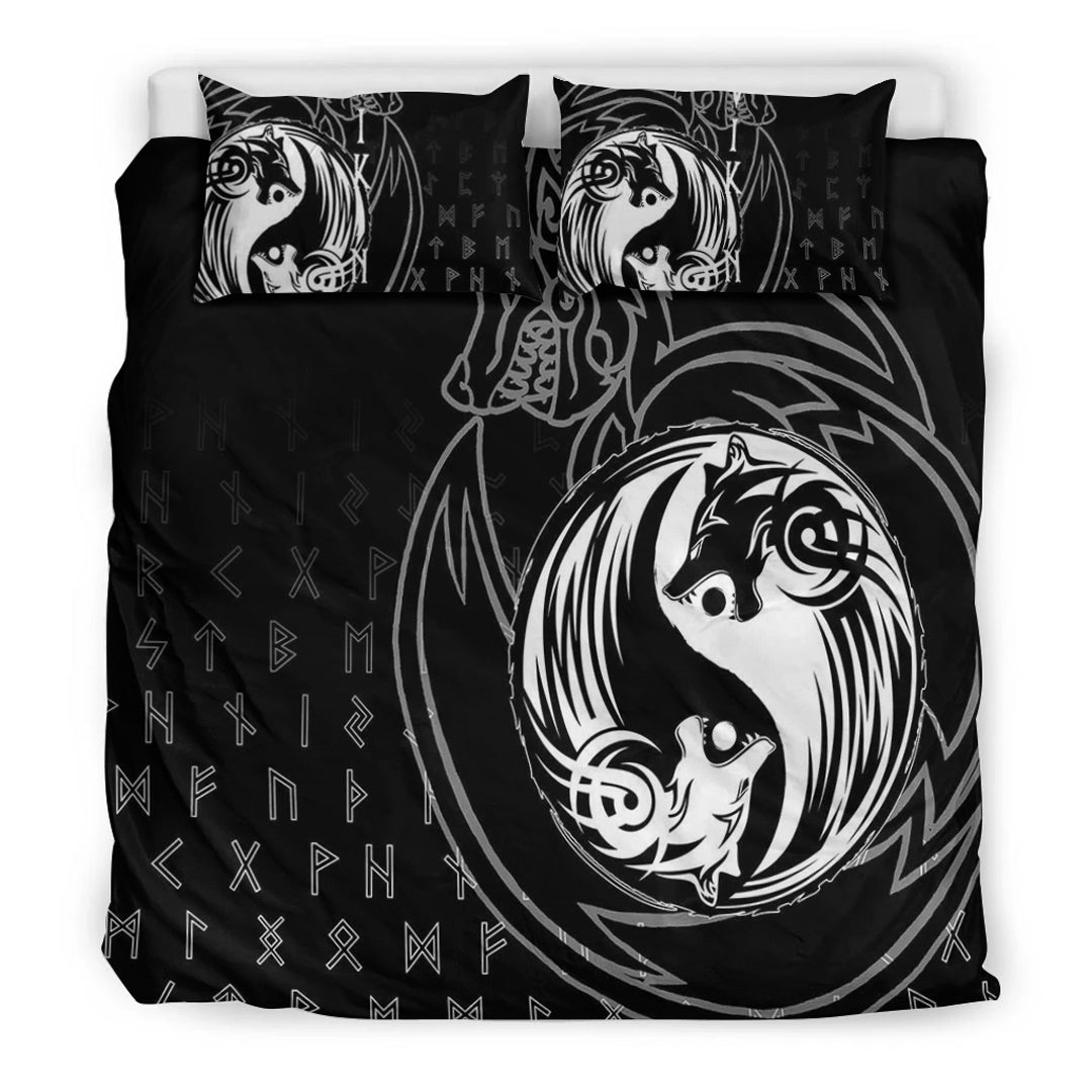 Viking Bedding Set Skoll and Hati