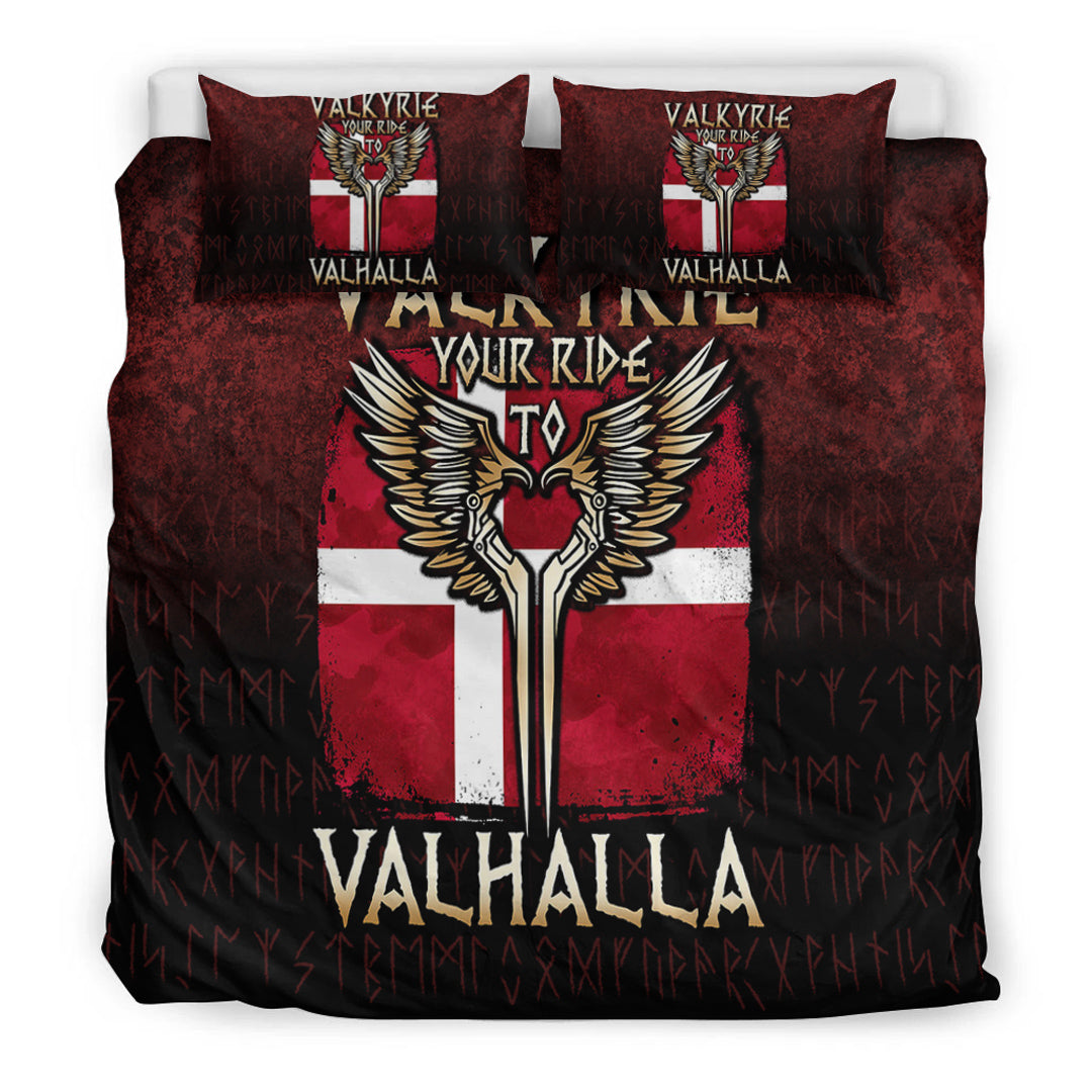 Viking Bedding Set Valkyrie Your Ride to Valhalla Austria