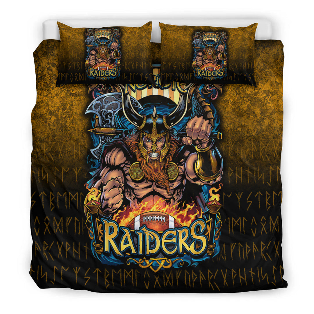 Viking Bedding Set Viking Nordic Raiders