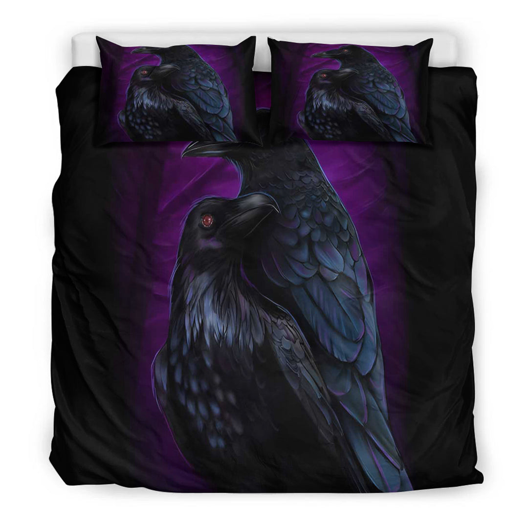 Viking Bedding Set Huginn and Muninn