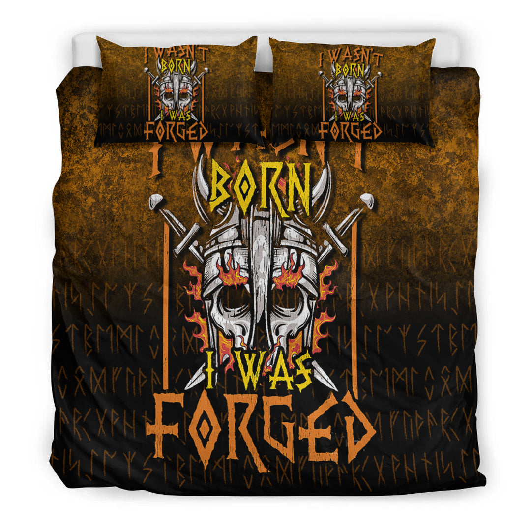 Viking Bedding Set I Wasn’t Born I Was Forged