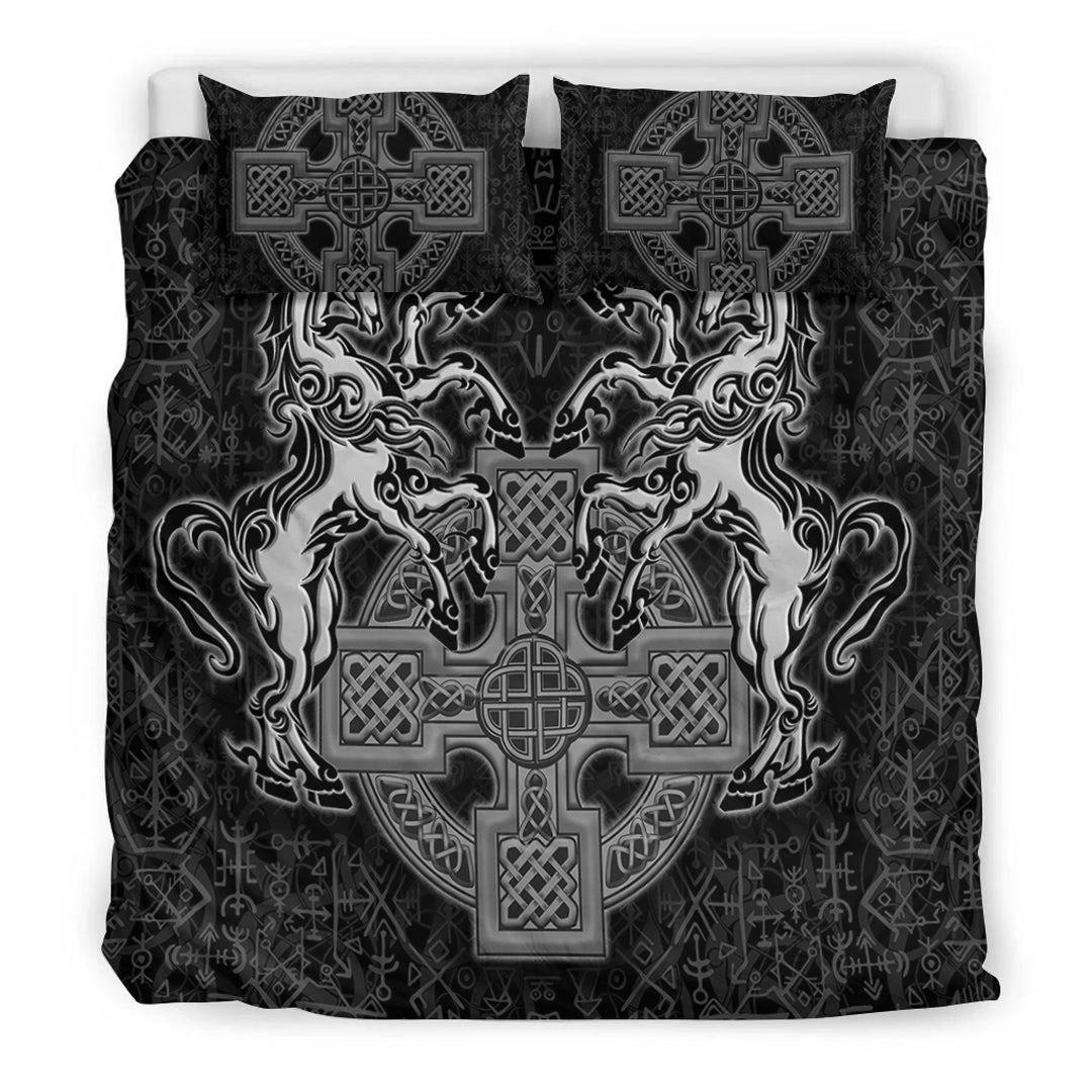 Viking Bedding Set Sleipnir Style Ver02