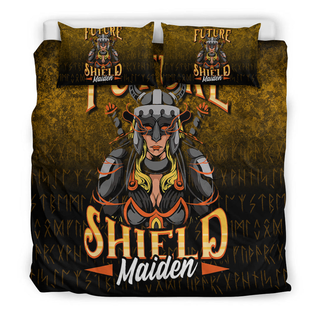 Viking Bedding Set Future Shield Maiden