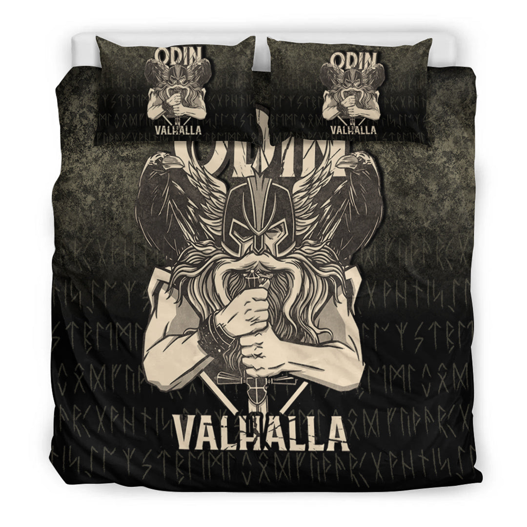 Viking Bedding Set Odin Valhalla