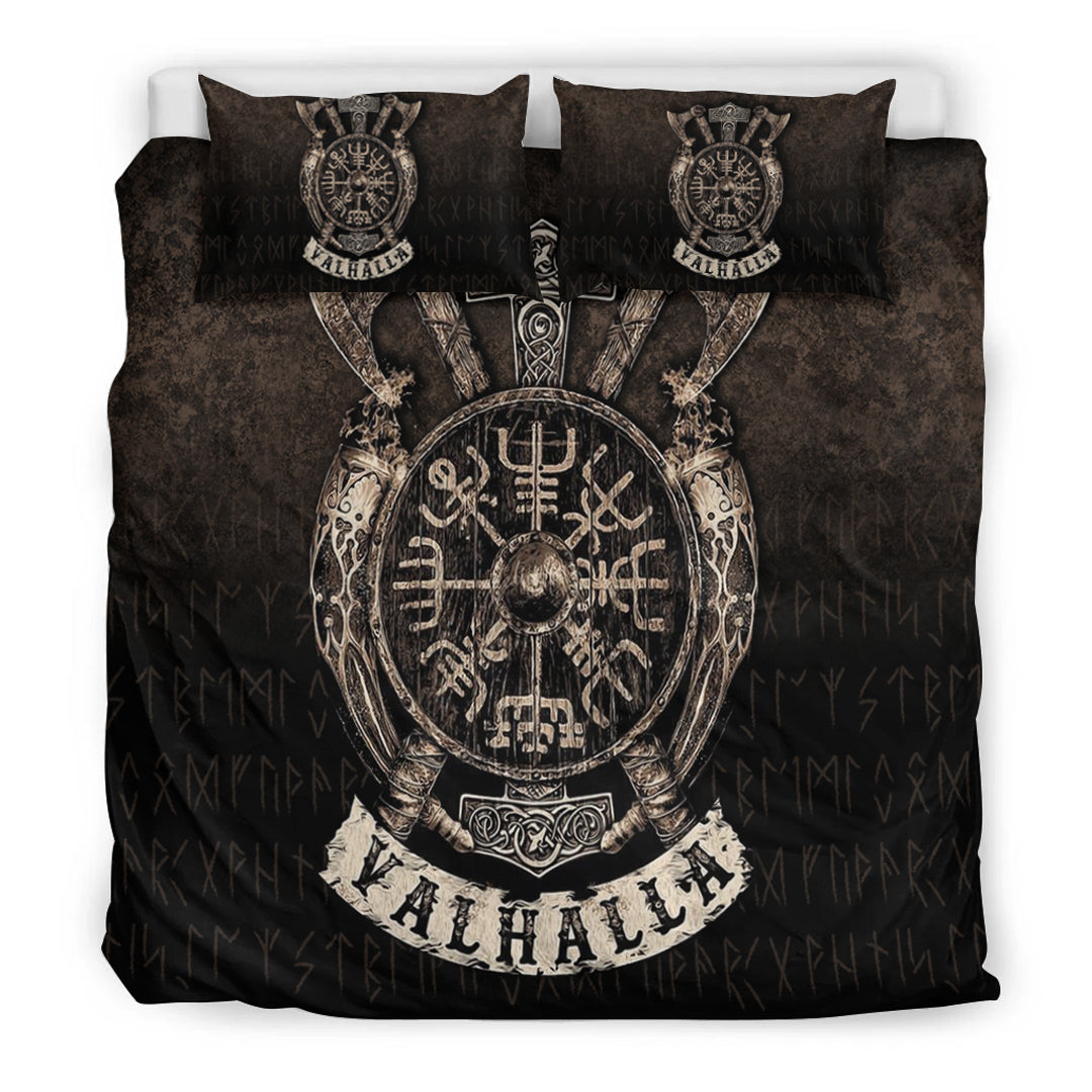 Viking Bedding Set Special Vegvisir Valhalla