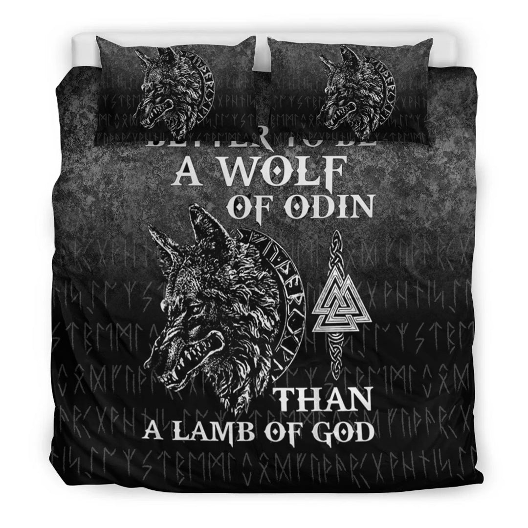 Viking Bedding Set Wolf Of Odin