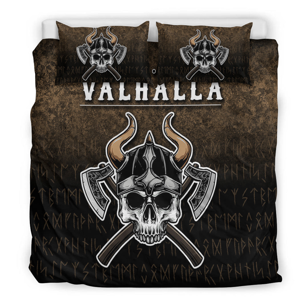 Viking Bedding Set See You In Valhalla Vikings Nordic