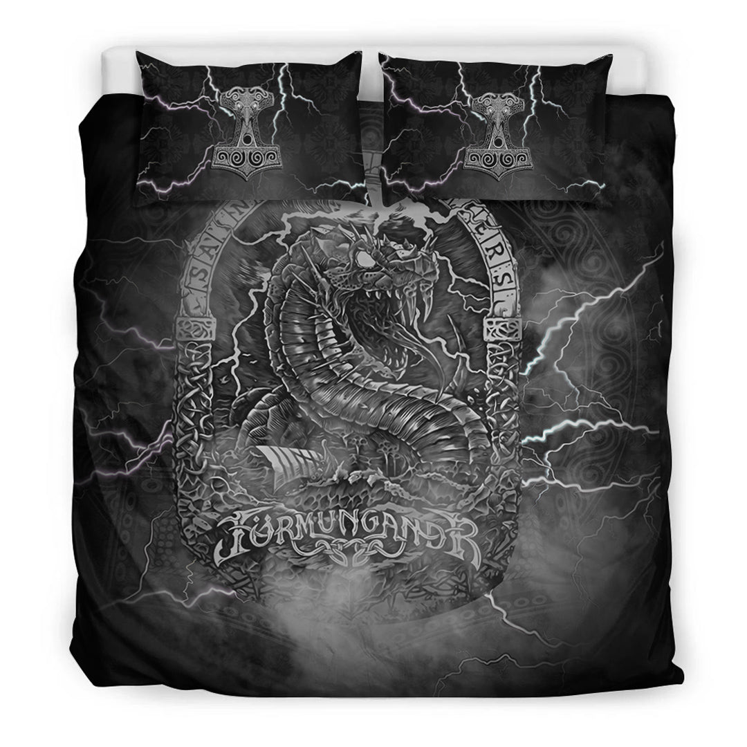 Viking Bedding Set Viking Jormungand