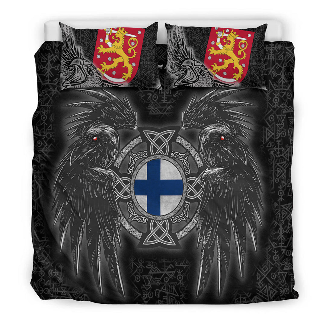 Viking Bedding Set Finland Viking Raven