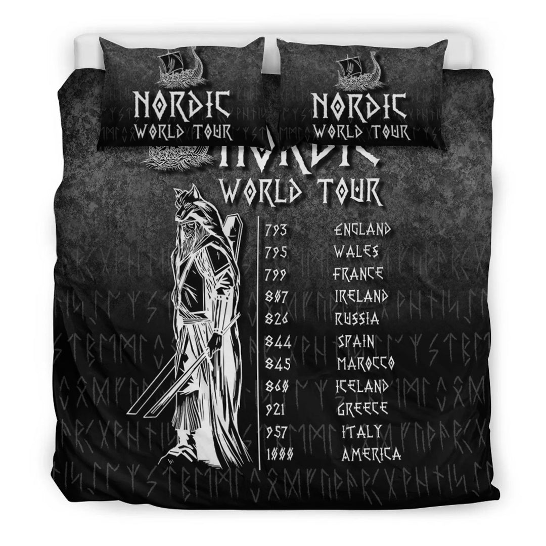 Viking Bedding Set Nordic World Tour