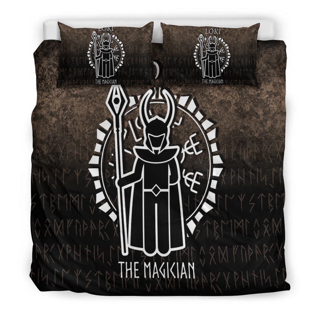 Viking Bedding Set Loki The Magician