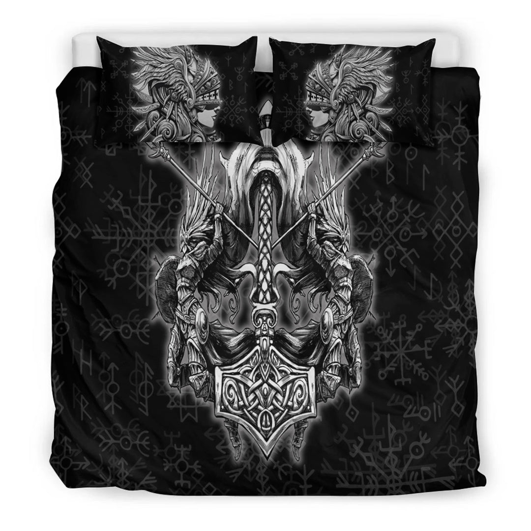 Viking Bedding Set Valkyrie Style