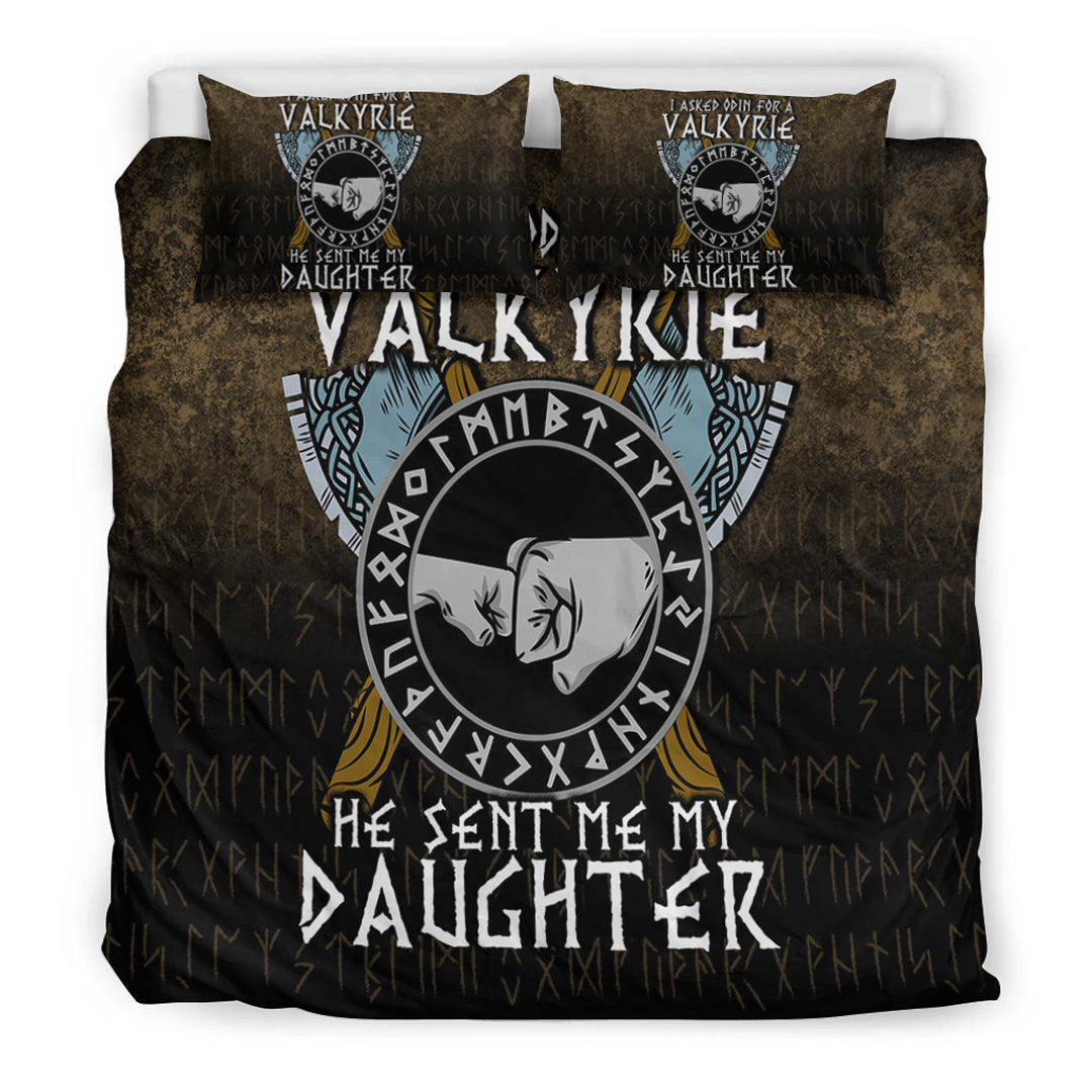 Viking Bedding Set I asked Odin for a Valkyrie Viking Daughter