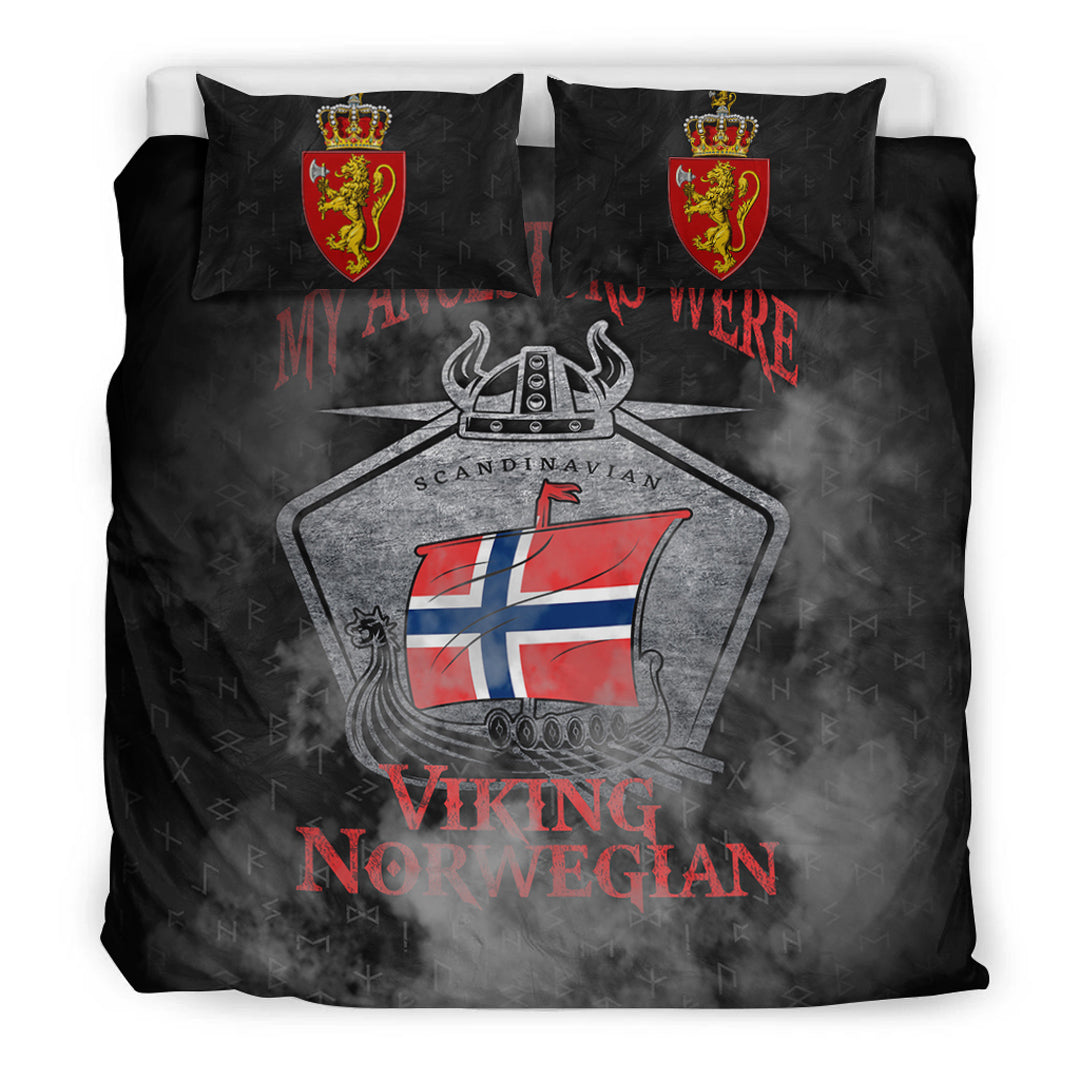 Viking Bedding Set Viking Norway Drakka Scandinavian