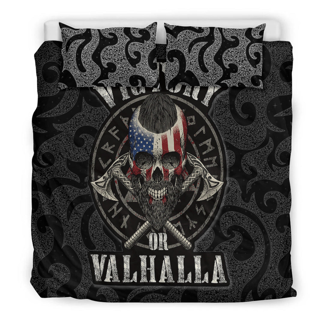 Viking Bedding Set Victory or Valhalla Special Ver02