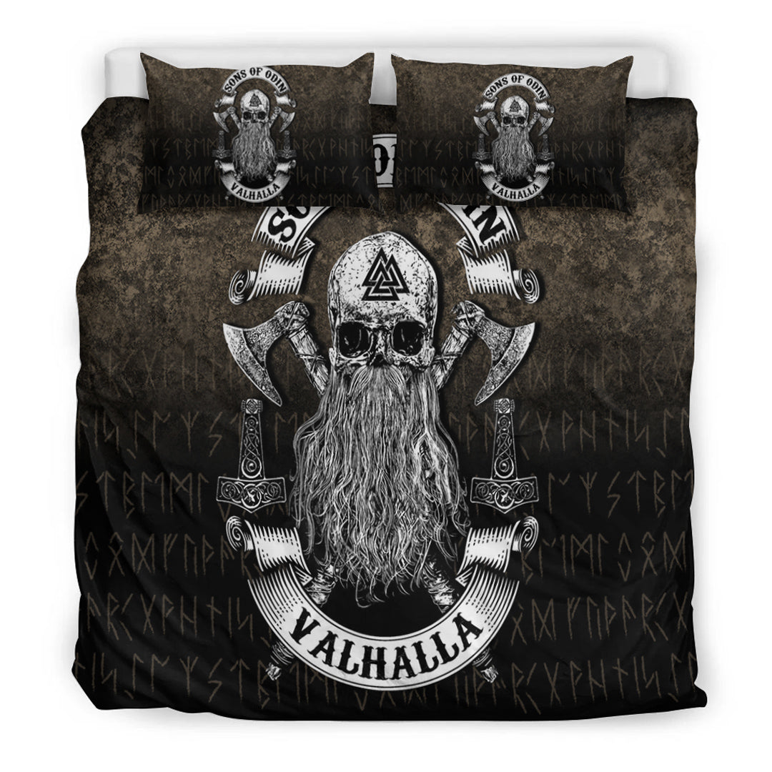 Viking Bedding Set Sons of Odin Valhalla 2