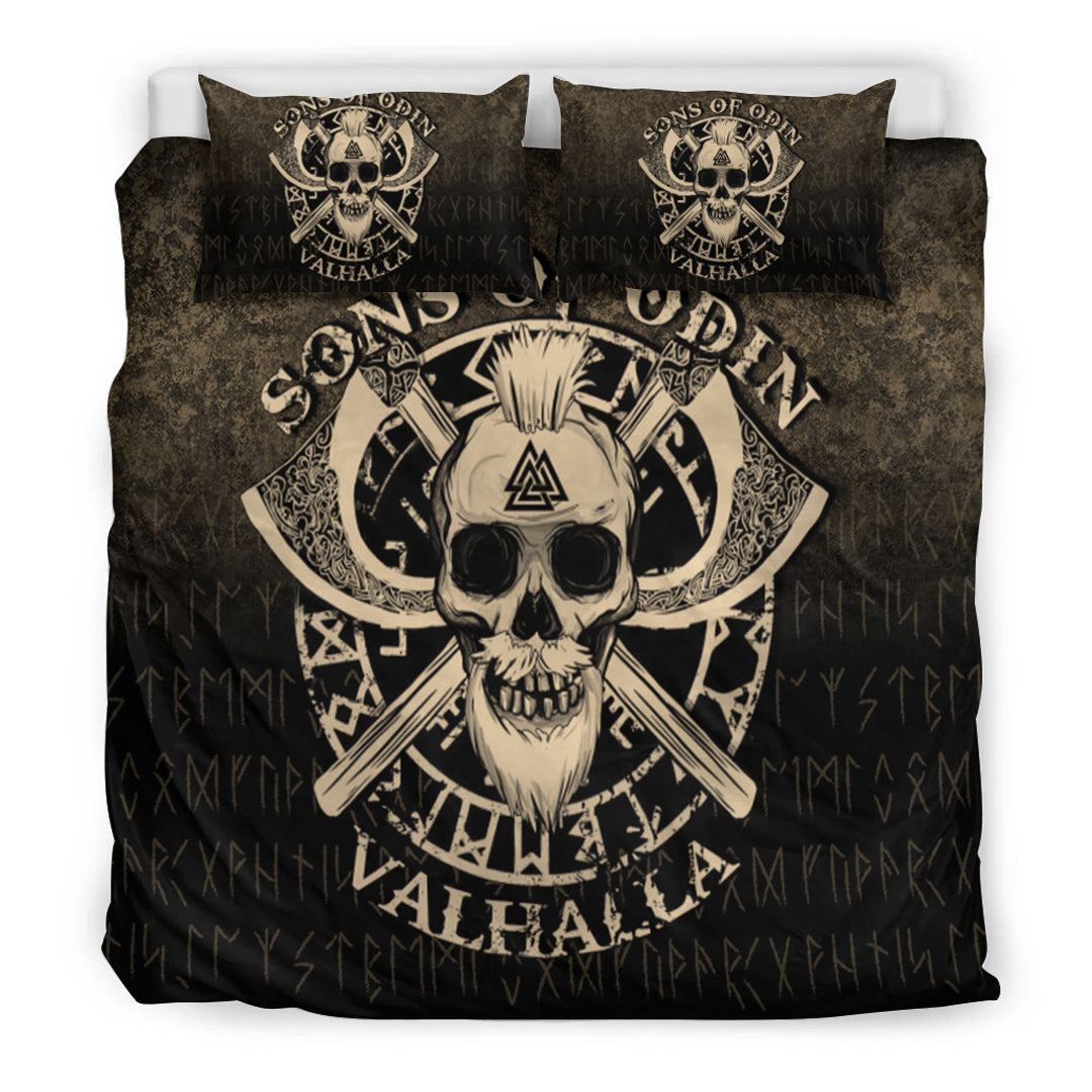 Viking Bedding Set Sons of Odin Valhalla