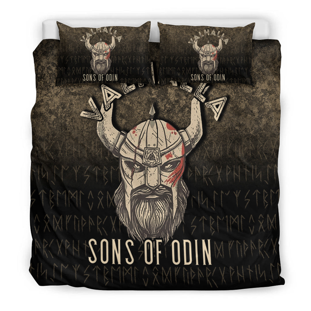 Viking Bedding Set Valhalla Sons Of Odin